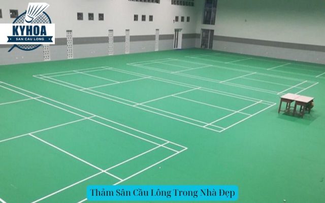 Thảm Sân Cầu Lông Trong Nhà Đẹp