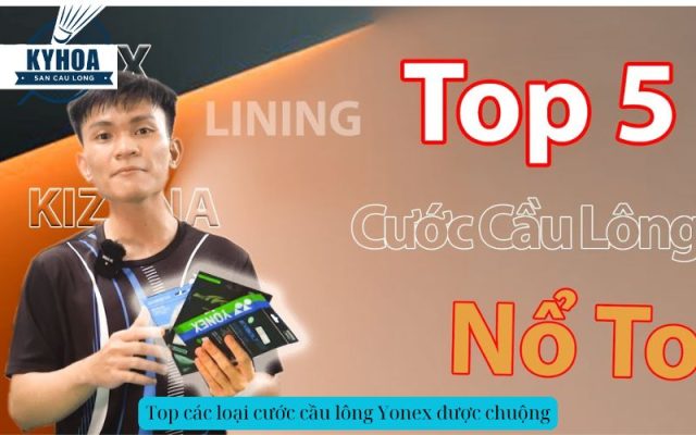 Top các loại cước cầu lông Yonex được chuộng