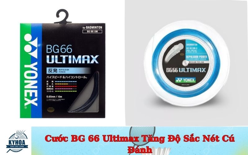 Cước BG 66 Ultimax Tăng Độ Sắc Nét Cú Đánh