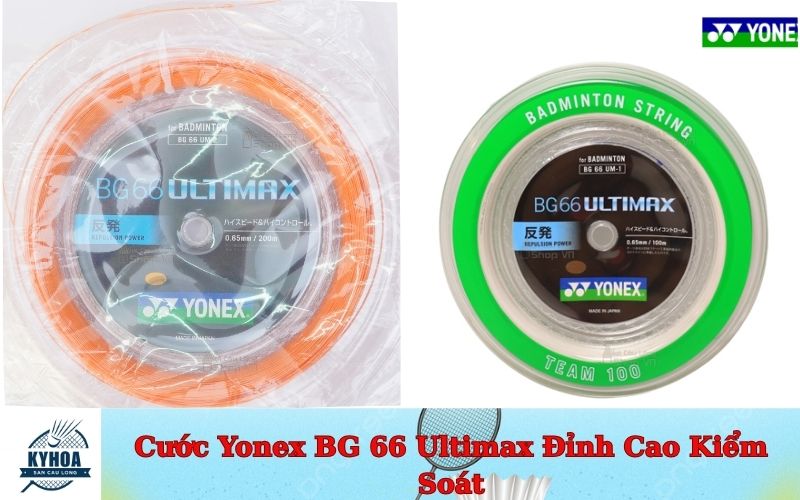 Cước Cầu Lông BG 66 Ultimax Cho Đường Cầu Chuẩn