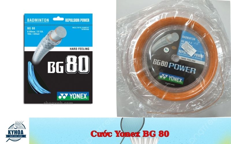 Cước Yonex BG 80 Đảm Bảo Hiệu Suất Ổn Định