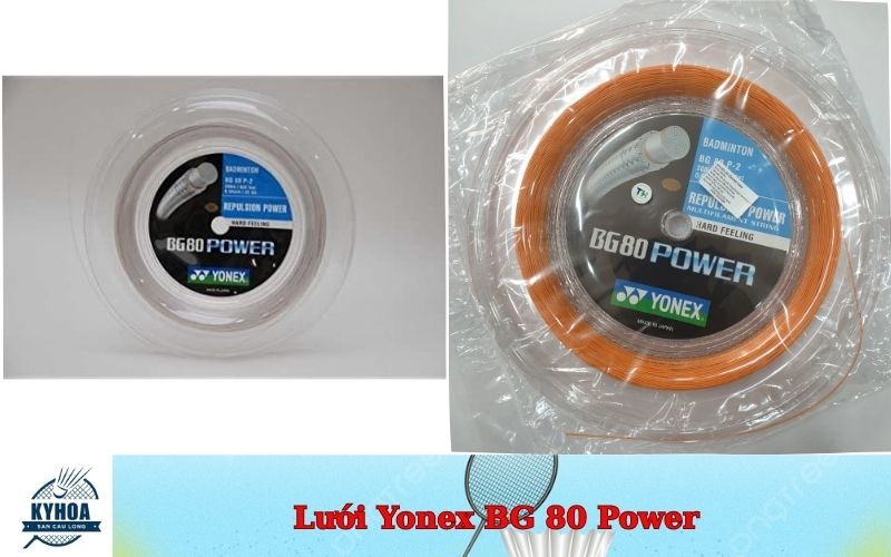 Lưới Yonex BG 80 Power Tối Ưu Hóa Đường Cầu