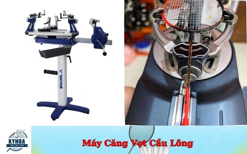 Máy Căng Vợt Cầu Lông Giúp Đan Chuẩn Xác Hơn
