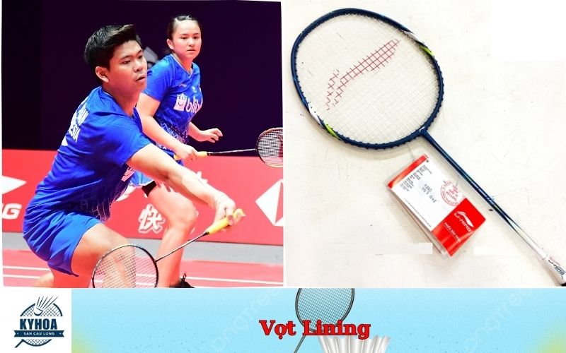 Vợt Lining thương hiệu và dòng vợt chuyên đánh đôi