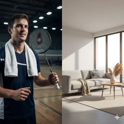 Cach ve sinh ghe sofa vai tai nha cho nguoi choi cau long