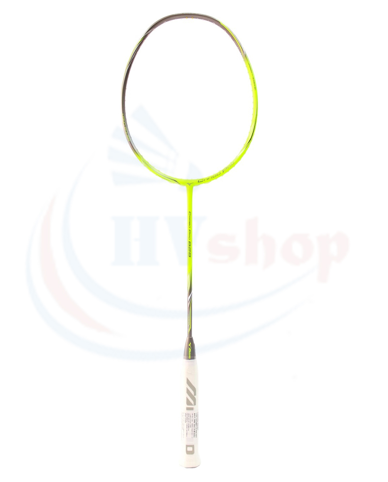 Vợt cầu lông Mizuno Carbo Pro 829 màu xám xanh neon
