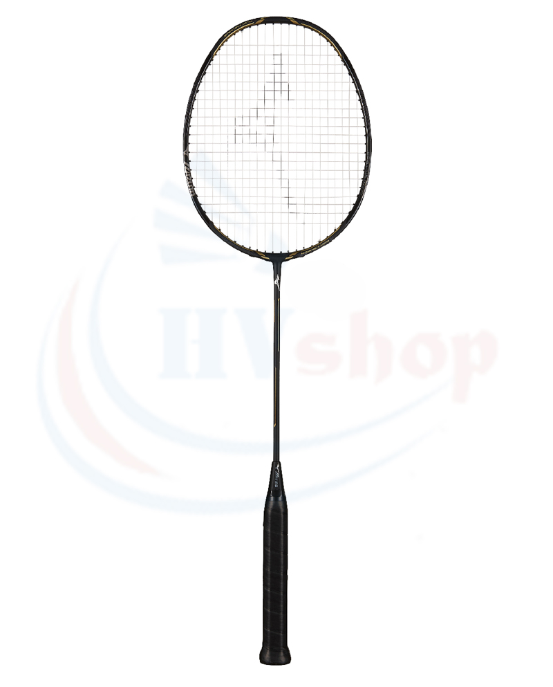 Vợt cầu lông Mizuno Fortius 10 Quick màu đen nhám vàng đồng