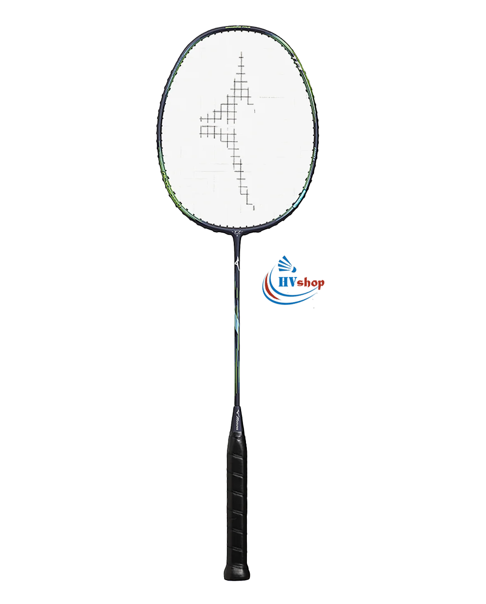 Vợt cầu lông Mizuno Acrospeed 1 Accel phối màu đen xanh lá