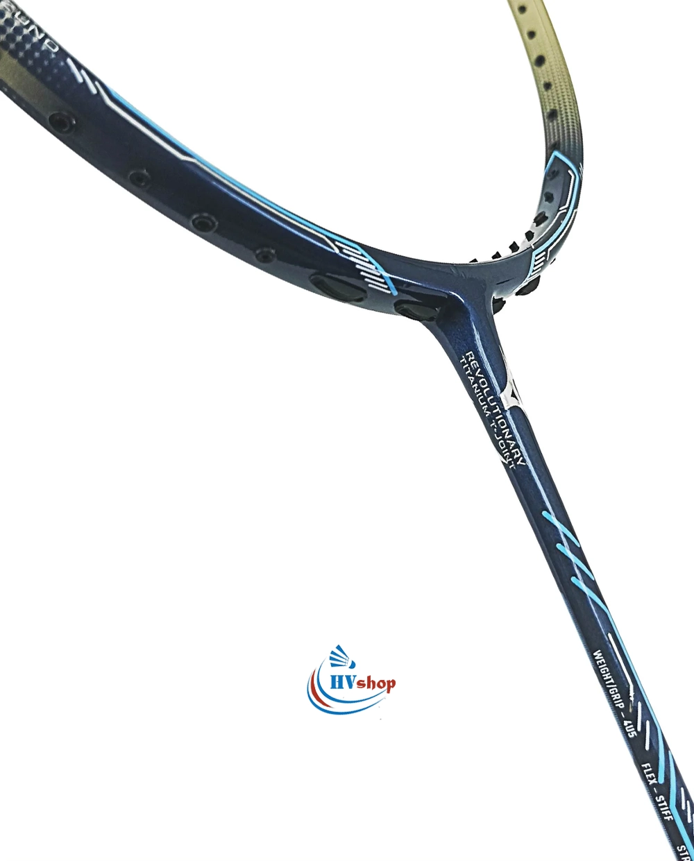 Khớp chữ T Revolutionary Titanium trên Mizuno Fortius 55 Strive