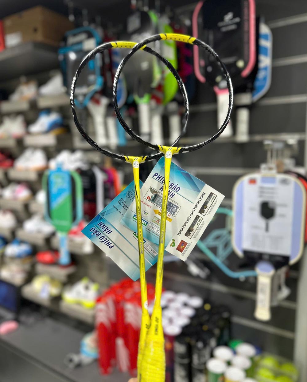 Chi tiết khung vợt Yonex Nanoflare 1000 Tour